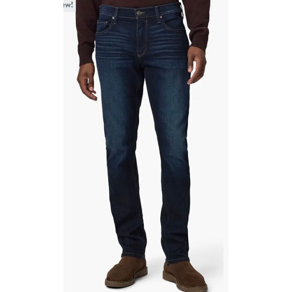 Paige Federal slim straight dark wash rigby jeans 33